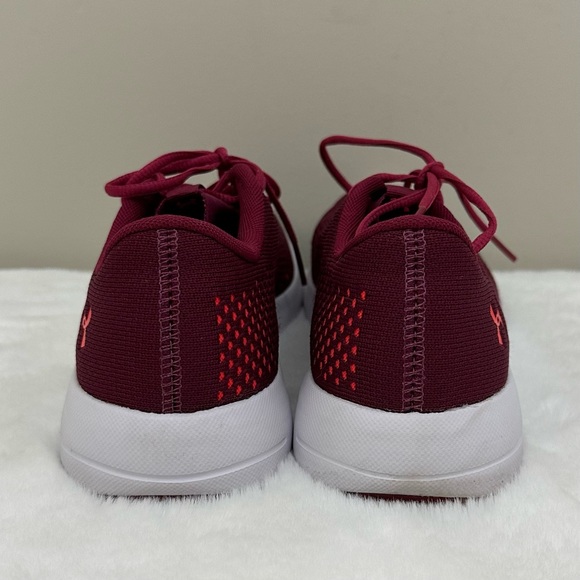 Under Armour Women's Rapid LE Burgundy Raspberry Size 7 Running Shoes - Picture 3 of 12